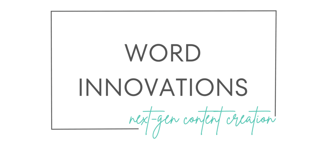 word innovations